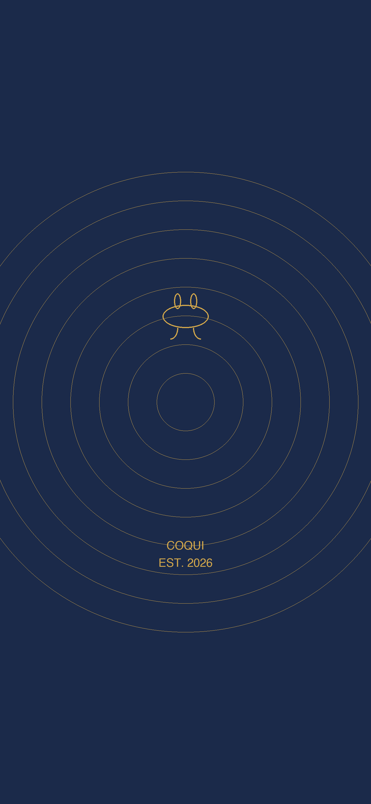 Coqui frog aesthetic phone wallpaper, navy gold minimalist iPhone background Puerto Rico