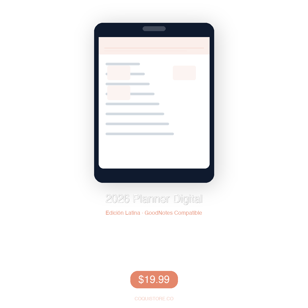2026 Planner Digital Edición Latina — 3 Bonus Covers + Free Stickers