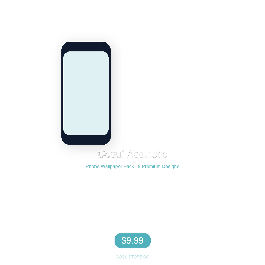 Coquí Aesthetic — 8 Phone & Desktop Wallpapers Pack