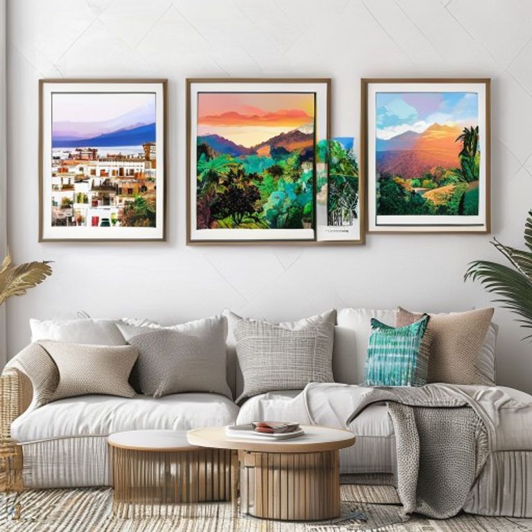 Puerto Rico Digital Art — 4 Prints (5 Sizes Each) + Free Wallpapers